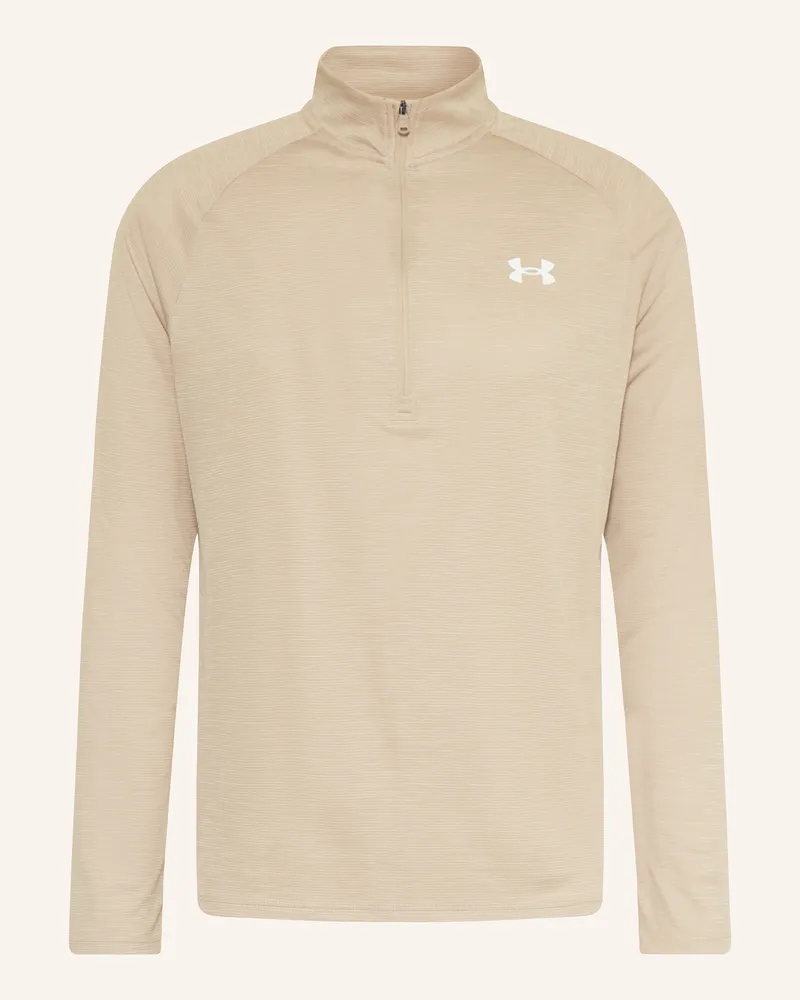 Under Armour Longsleeve Ua Tech Textured beige Oliv