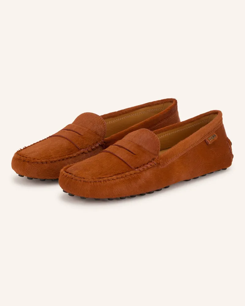 TOD'S Mokassins braun Cognac