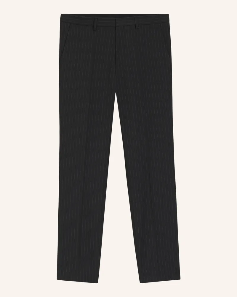 HUGO BOSS Business Hose HESTEN253X Extra-Slim Fit Dunkelgrau