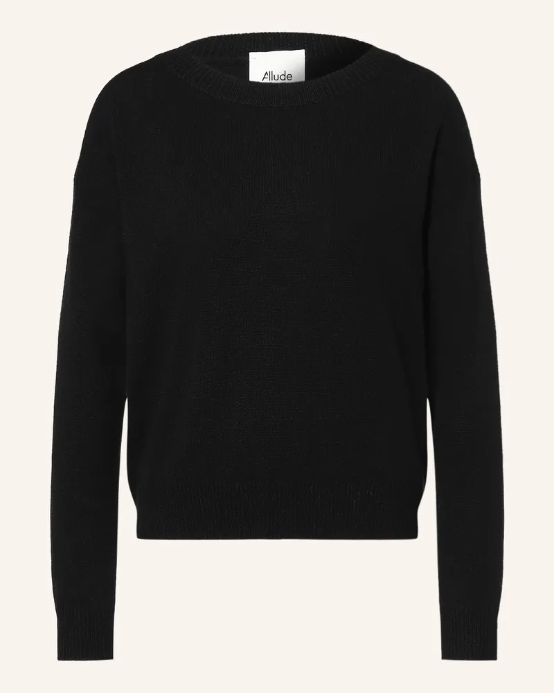 ALLUDE Cashmere-Pullover schwarz Schwarz