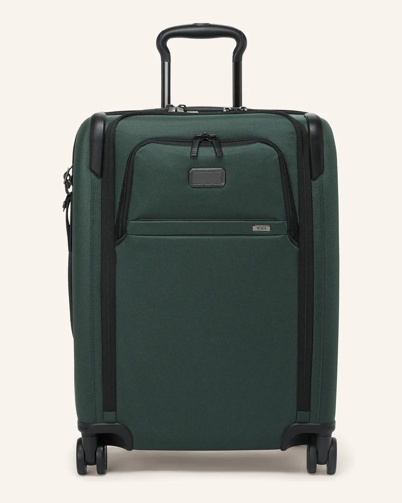 Tumi Alpha Trolley Large Dual Access Expandable Cabin gruen Dunkelgrün