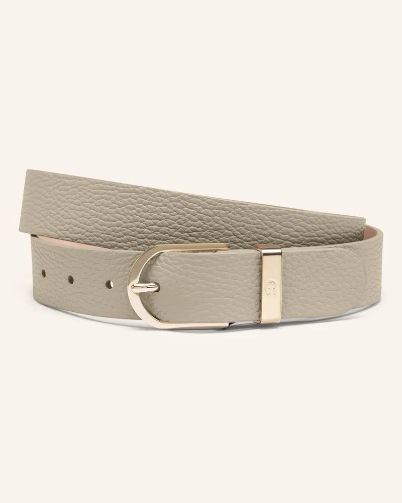 Aigner Ledergürtel Beige