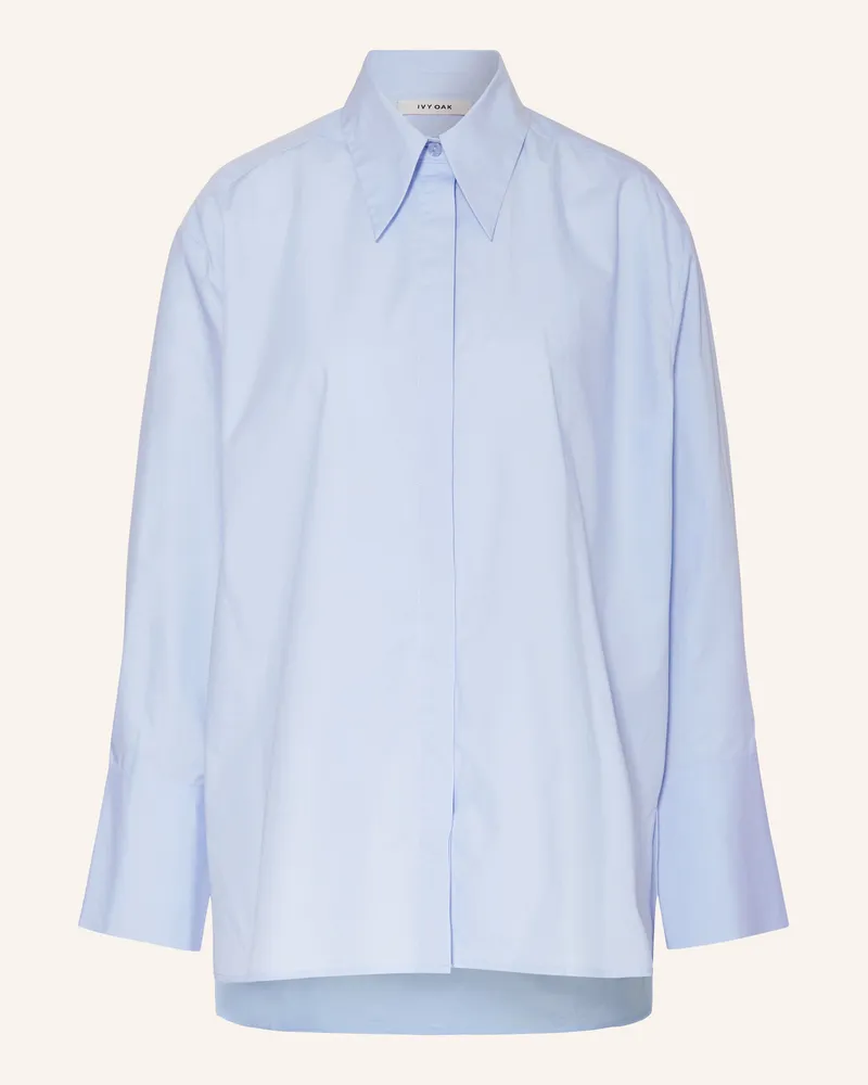 IVY & OAK Hemdbluse Elvie blau Hellblau