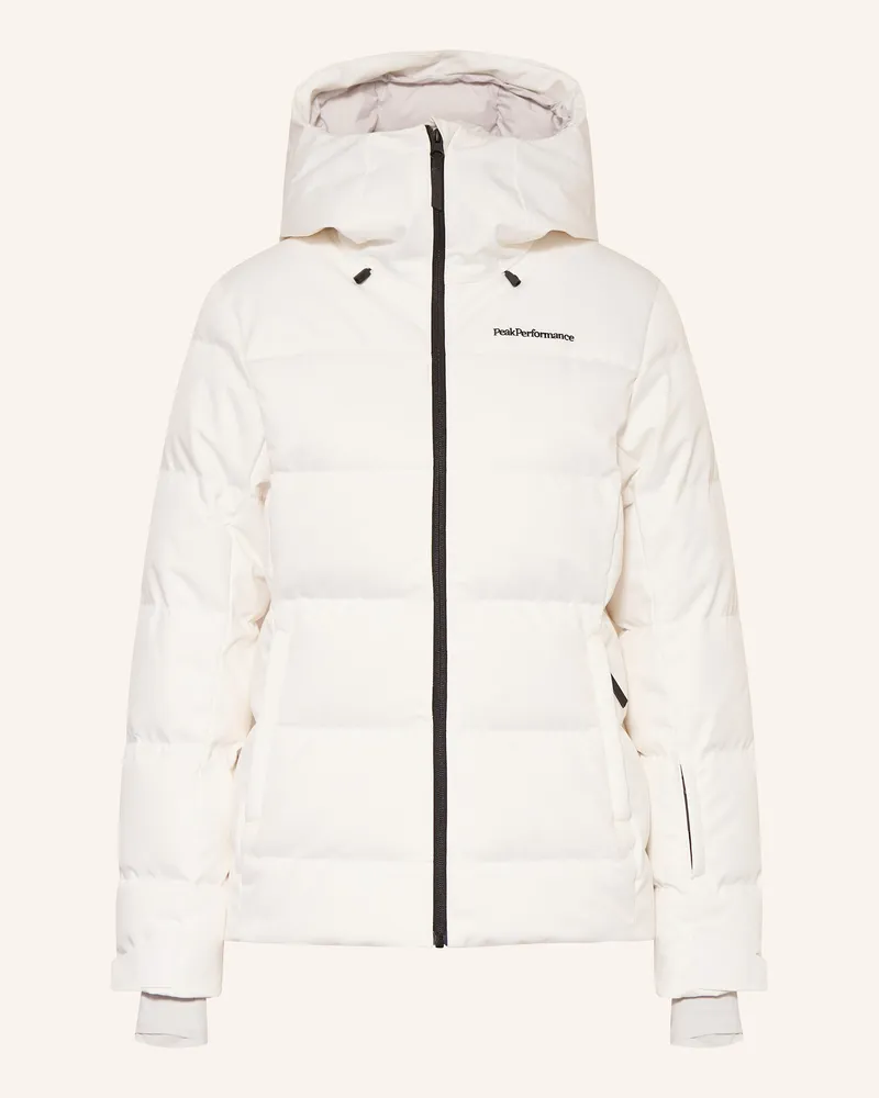 Peak Performance Daunen-Skijacke SHRED Weiss