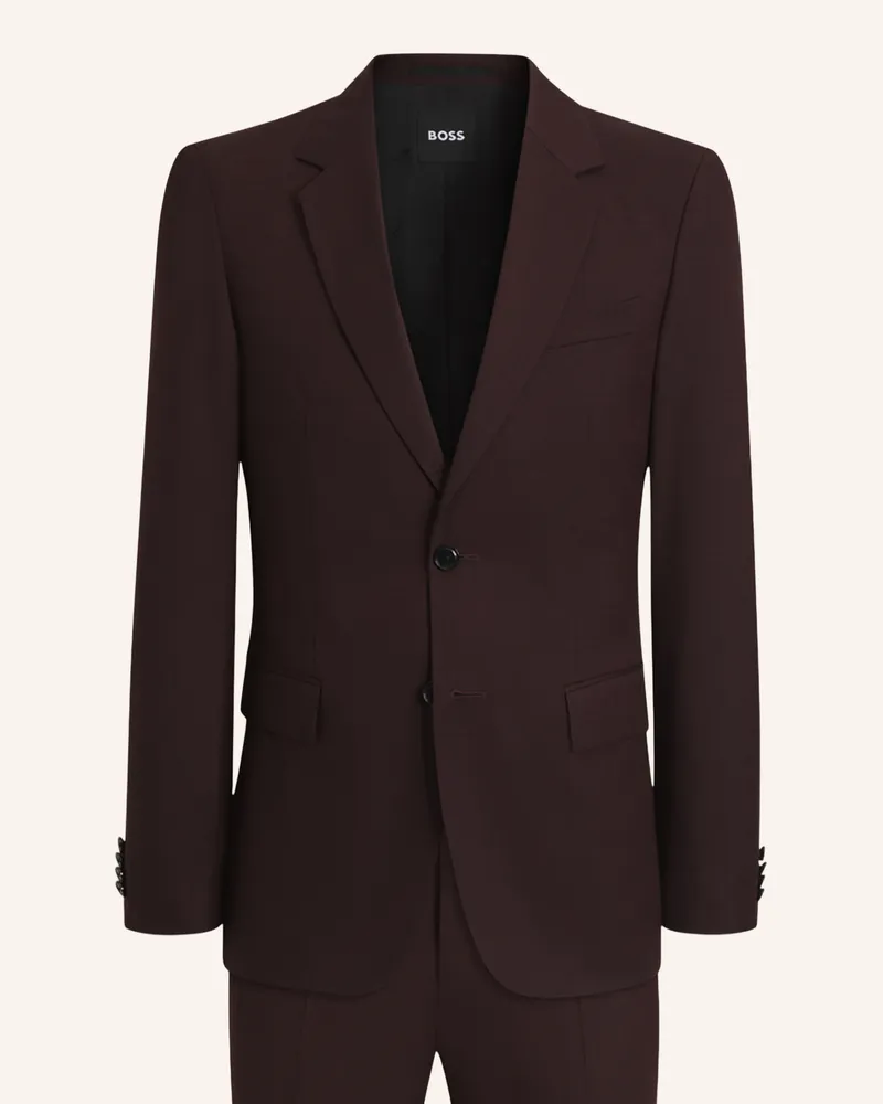 HUGO BOSS Anzug H-Houston-2pcs-263 Slim Fit rot Rot