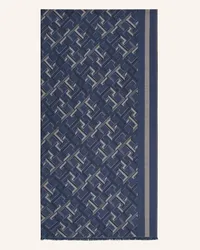 Tommy Hilfiger Jacquard-Schal Blau