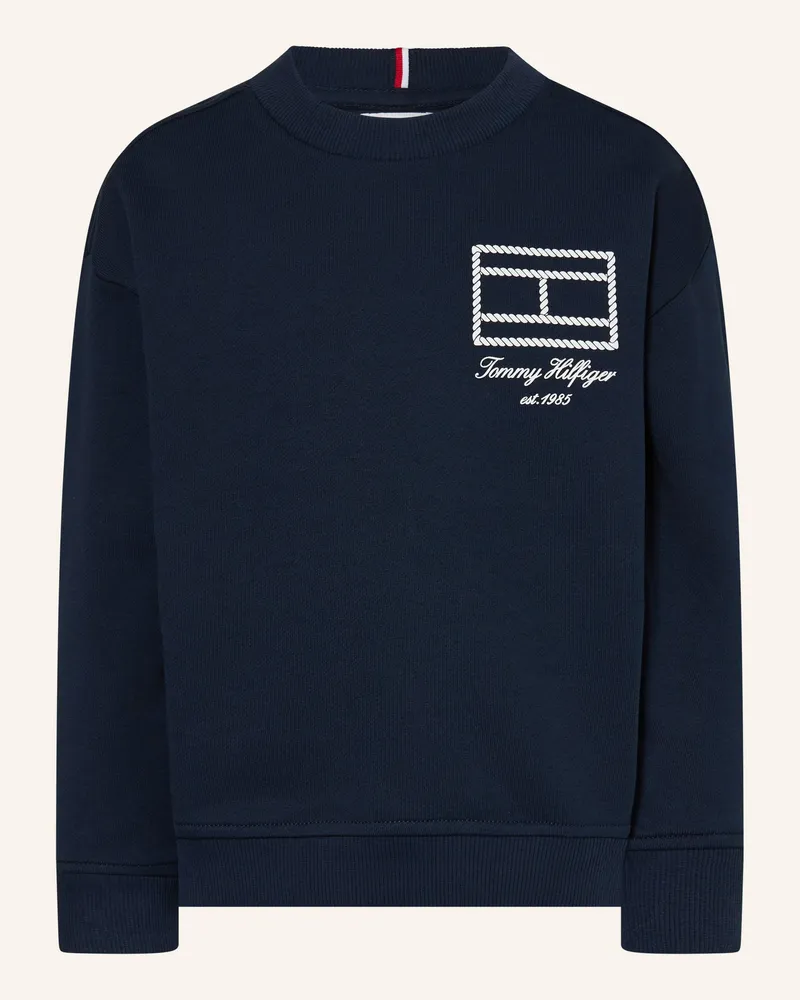 Tommy Hilfiger Sweatshirt blau Dunkelblau