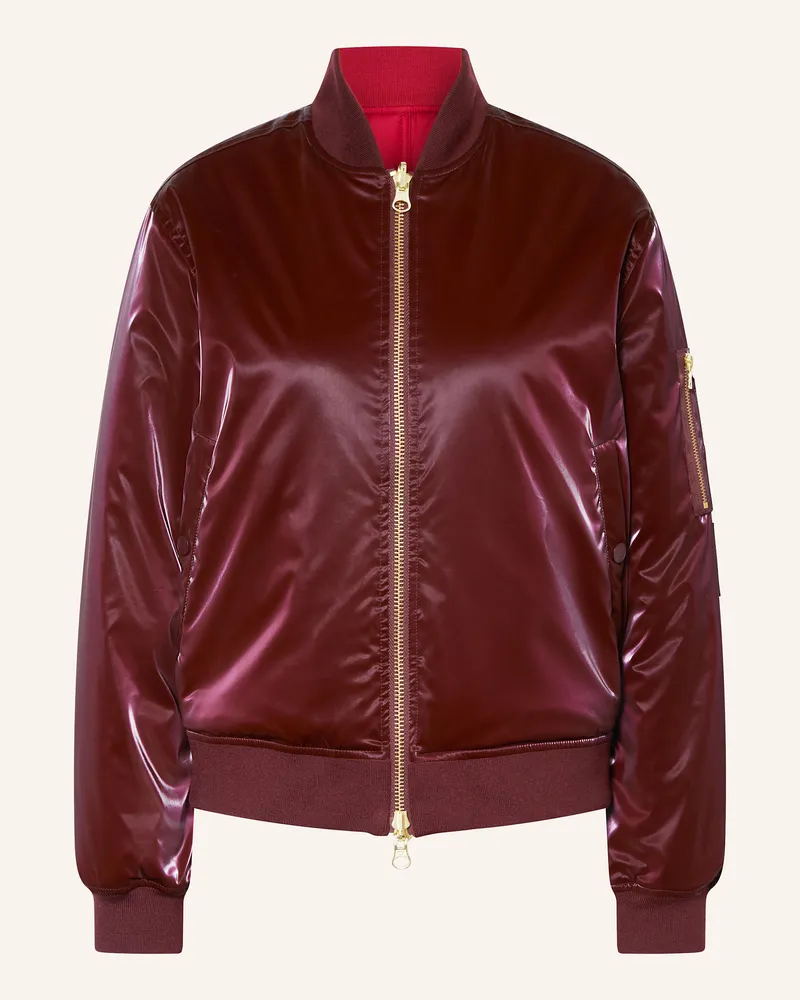 MARC AUREL Blouson zum Wenden Dunkelrot
