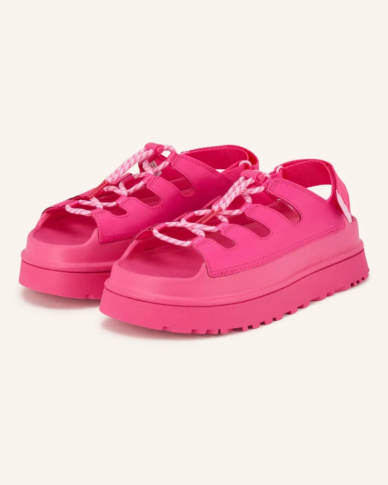 UGG Plateau-Sandalen Goldenglow Toggle pink Pink