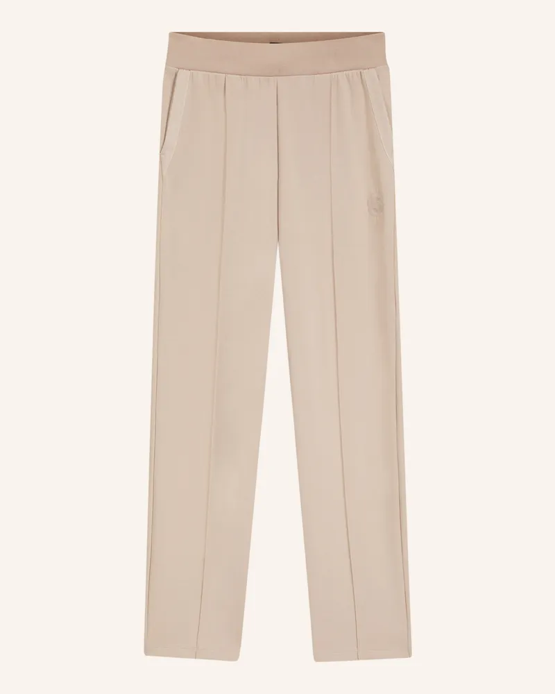 HUGO BOSS Loungewear Unterteil Shiny B_Pants beige Beige