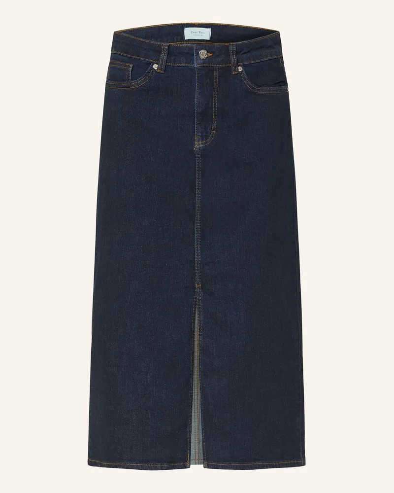 Part Two Jeansrock DILLINPW Dunkelblau