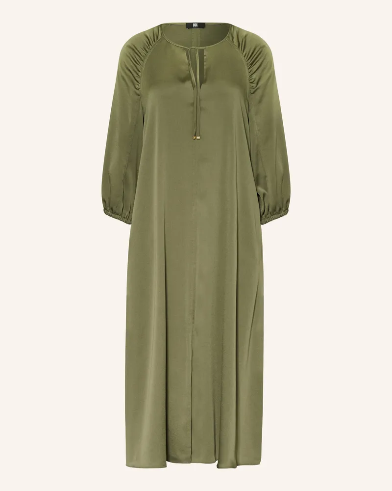 Riani Satinkleid Mit 3/4-Arm gruen Oliv