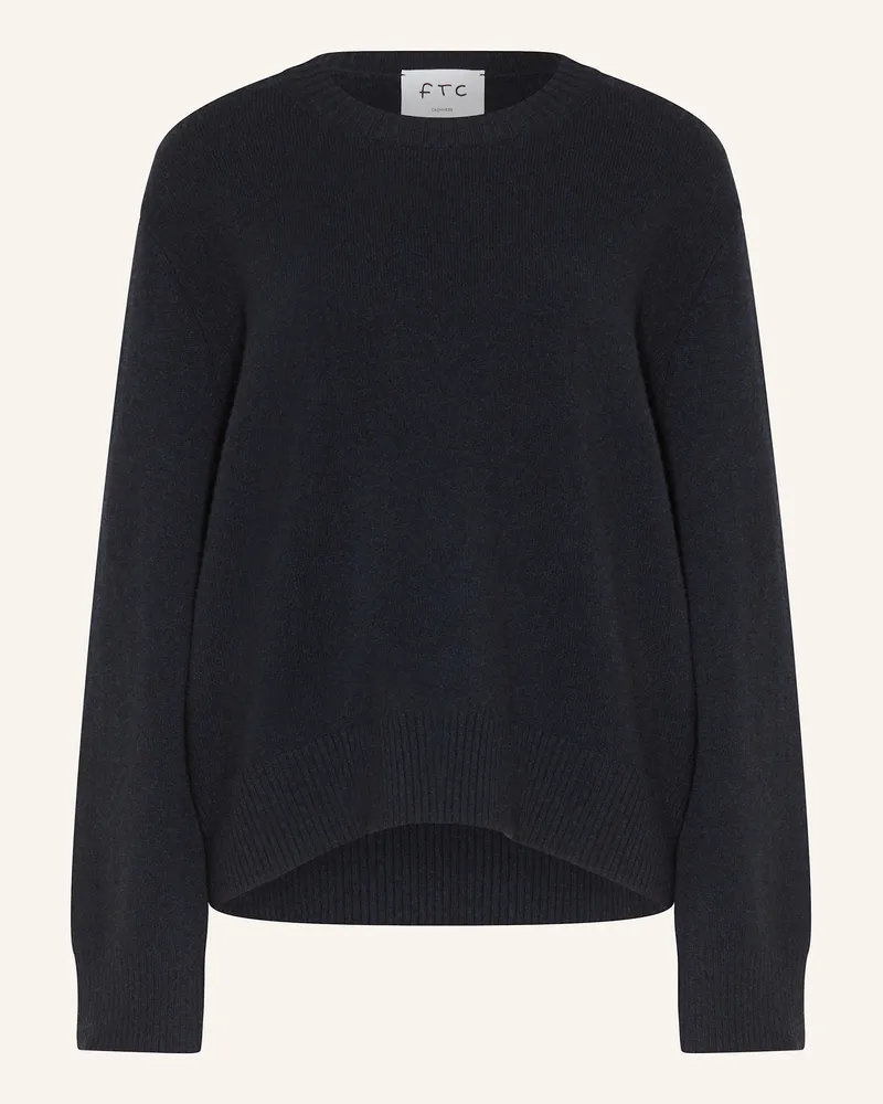 FTC Cashmere Cashmere-Pullover Dunkelblau