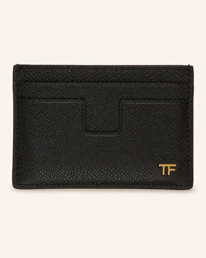 Tom Ford Kartenetui schwarz Schwarz