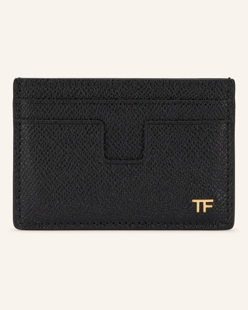 Tom Ford Kartenetui schwarz Schwarz