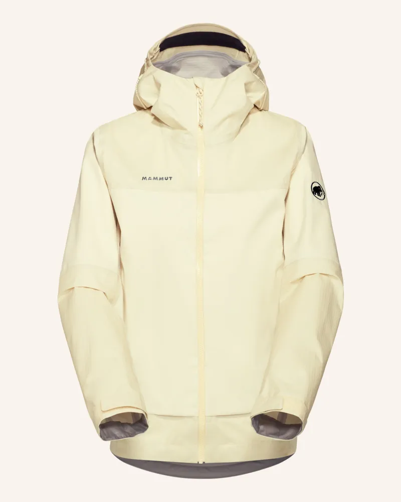 Mammut Hardshelljacke DUCAN GUIDE HS mit Kapuze Weiss