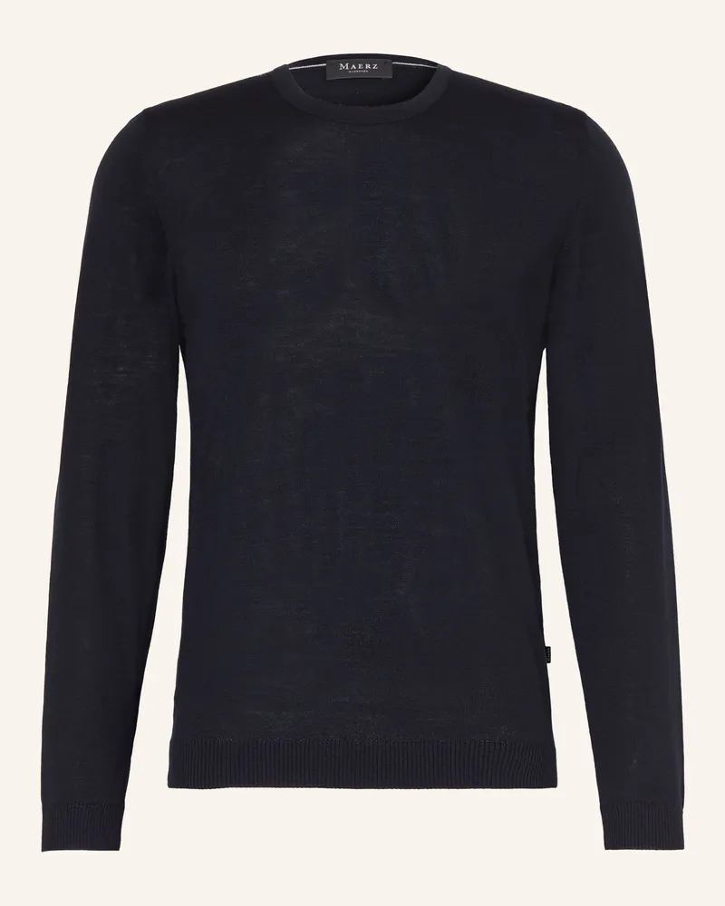 Maerz Pullover blau Dunkelblau