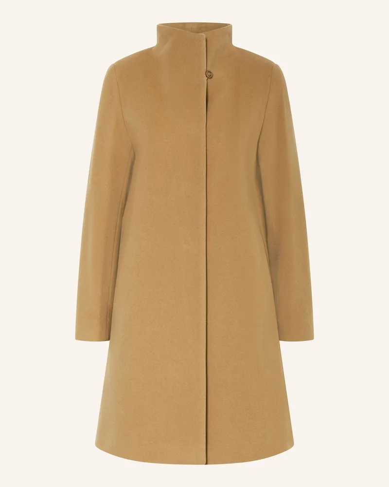 Cinzia Rocca Wollmantel Camel