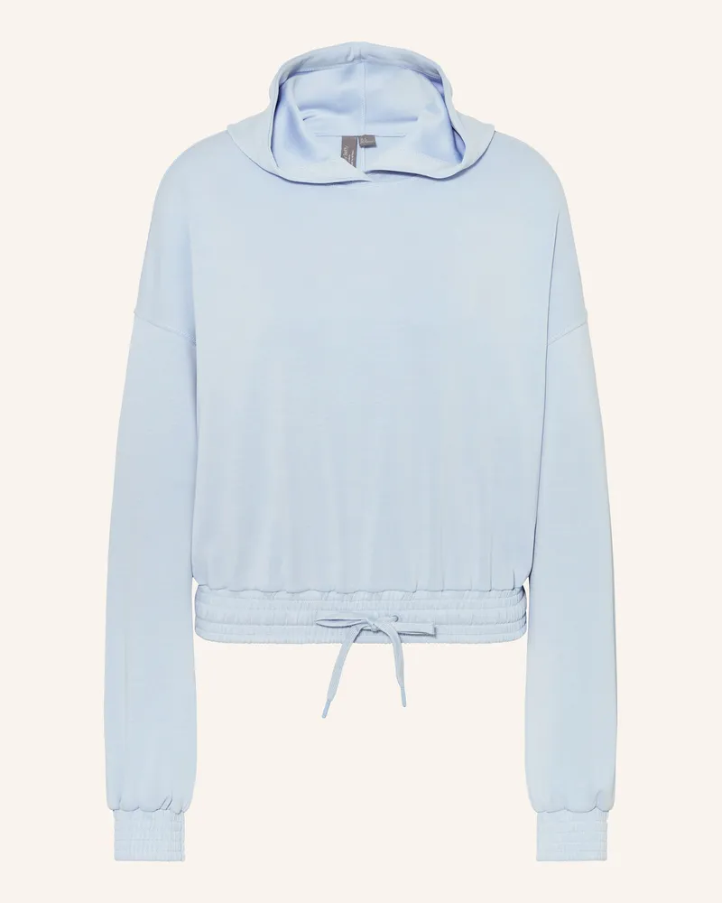 Sweaty Betty Hoodie Sand Wash blau Hellblau