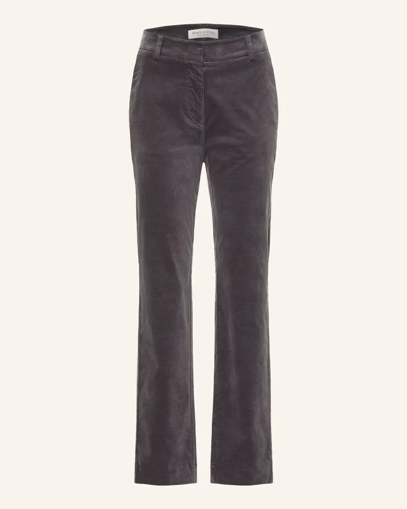 Marc O'Polo Samthose grau Dunkelgrau