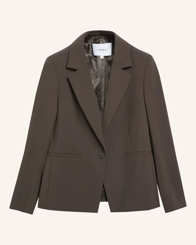 COMMA Blazer braun Dunkelbraun