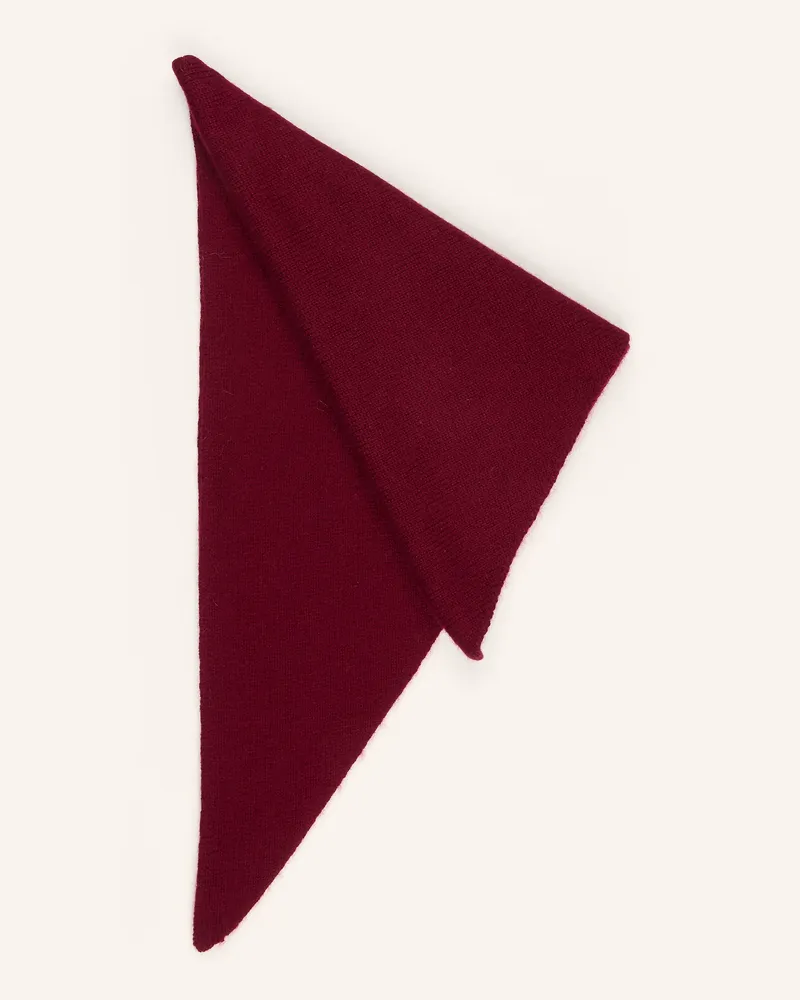 Claudie Pierlot Dreieckstuch rot Dunkelrot