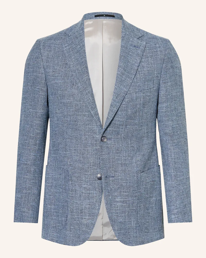 Dressler Tweed-Sakko Regular Fit Blau