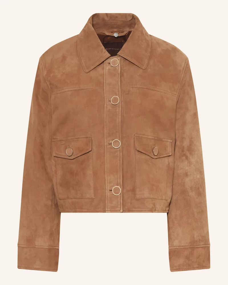 RINO & PELLE Lederjacke Nouk braun Braun