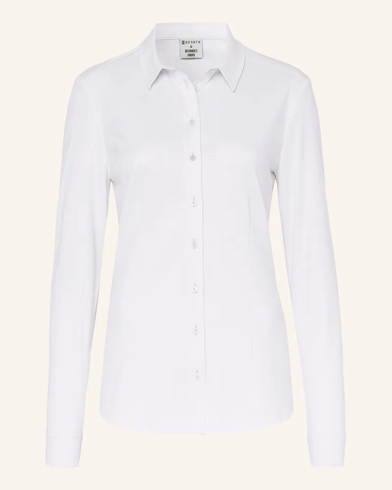 DESOTO Hemdbluse Pia weiss Weiss
