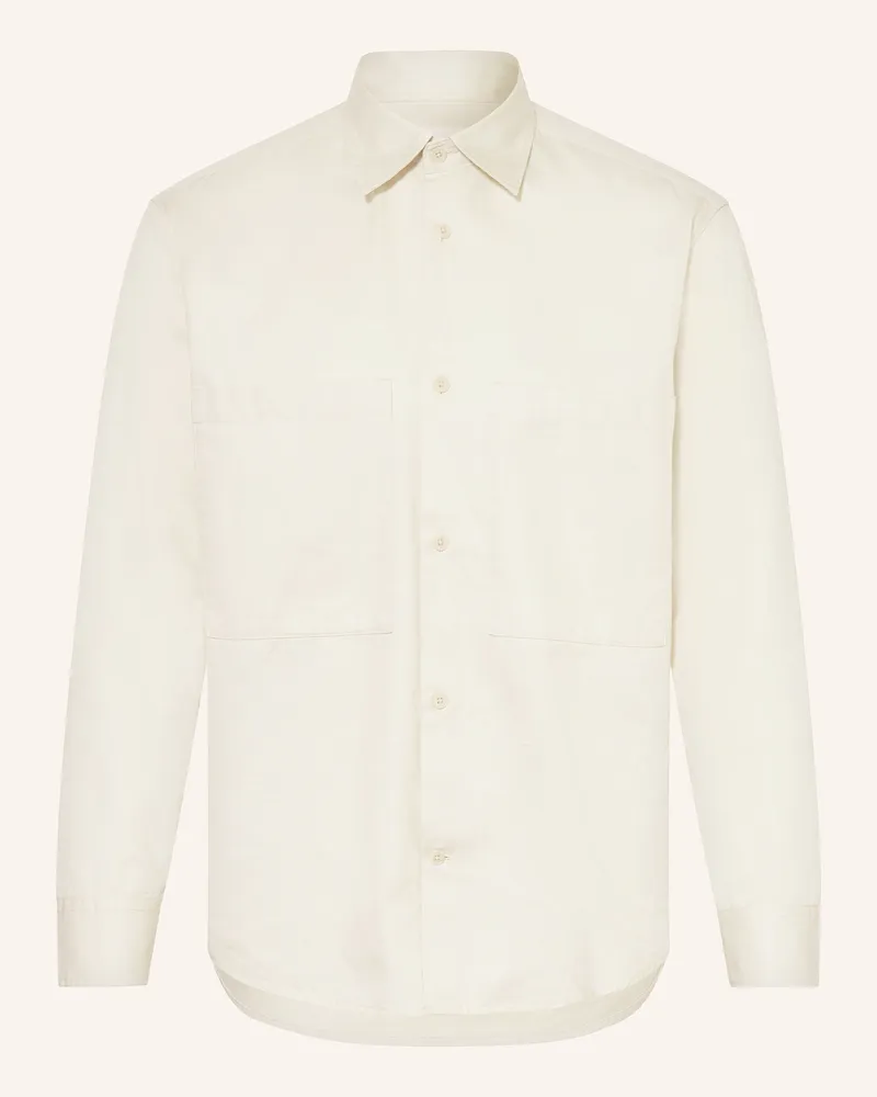 NN 07 Hemd Freddy Relaxed Fit weiss Creme