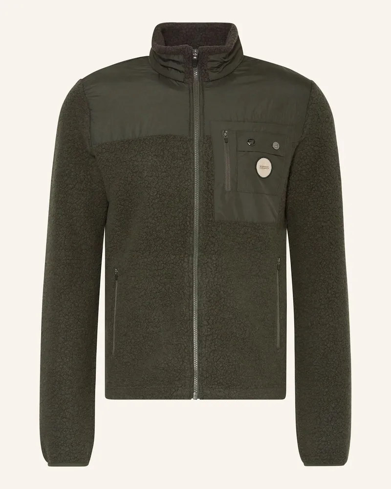 WE NORWEGIANS Fleecejacke ALTA aus Merinowolle Oliv