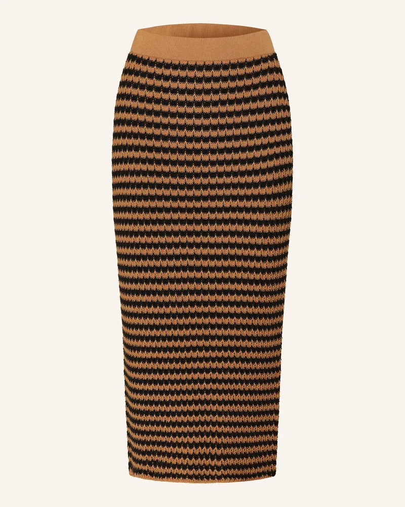 Max Mara Häkelrock BRENTA Hellbraun