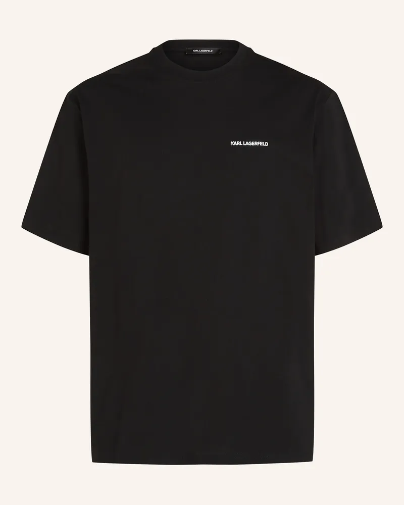 Karl Lagerfeld T-Shirt schwarz Schwarz