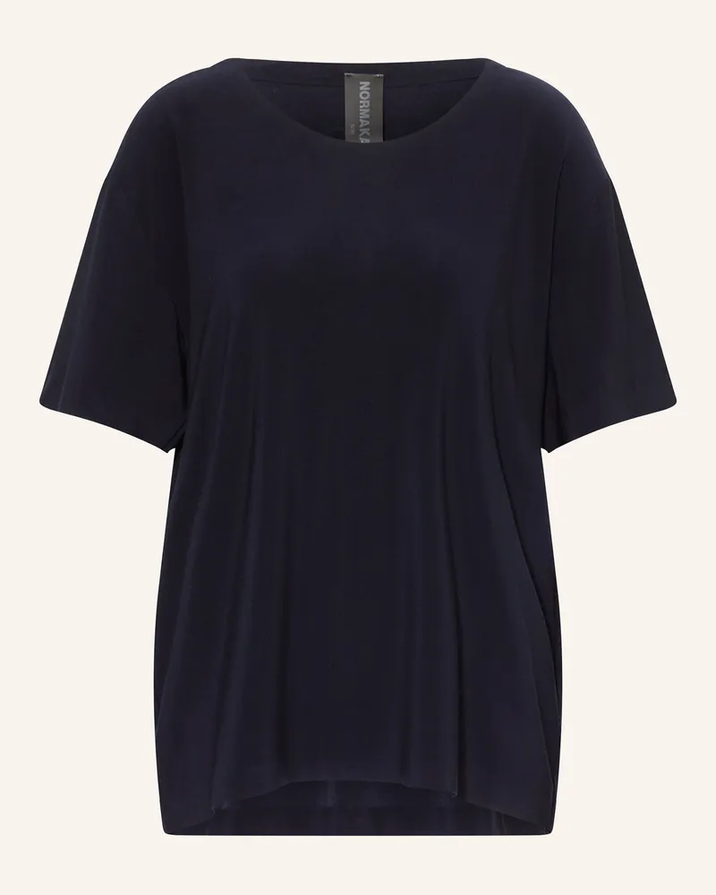 Norma Kamali T-Shirt blau Dunkelblau
