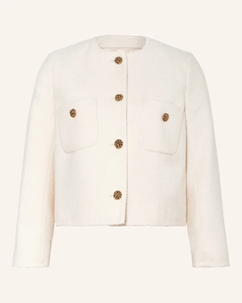 ba&sh Jacke Meredith weiss Ecru