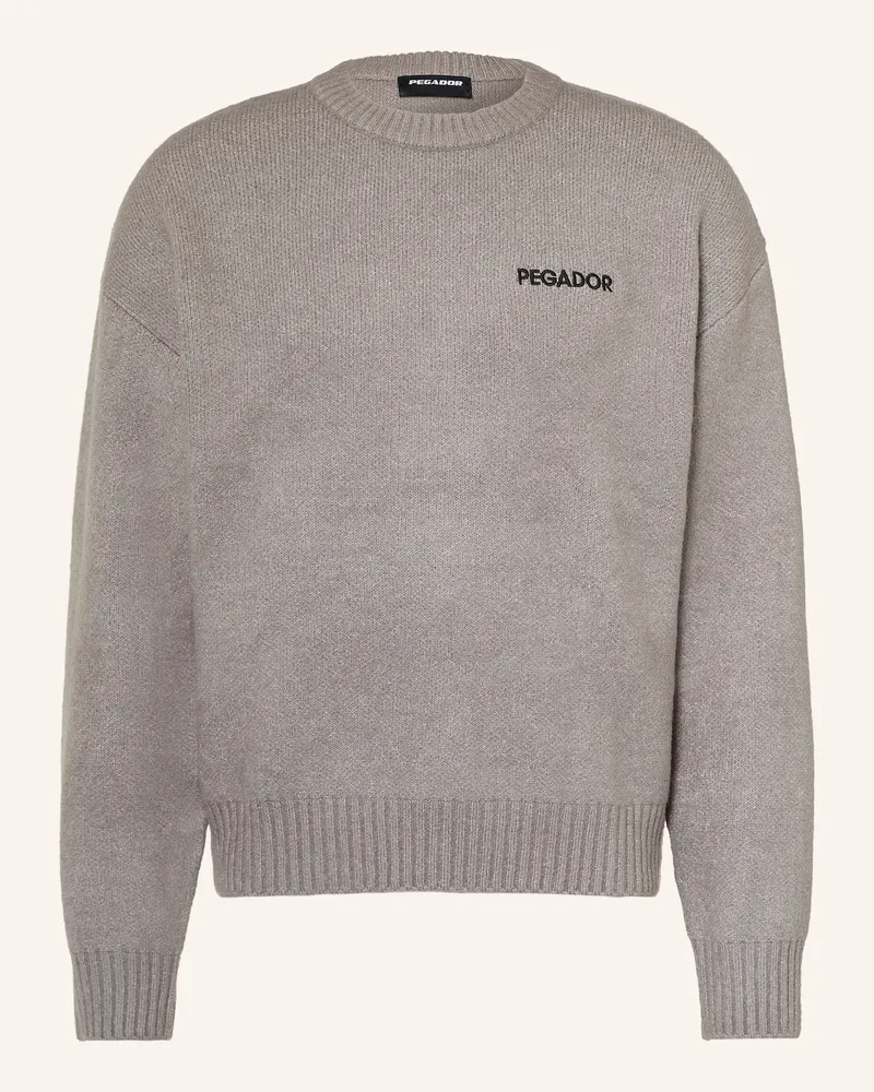 PEGADOR Oversized-Pullover Luka grau Grau