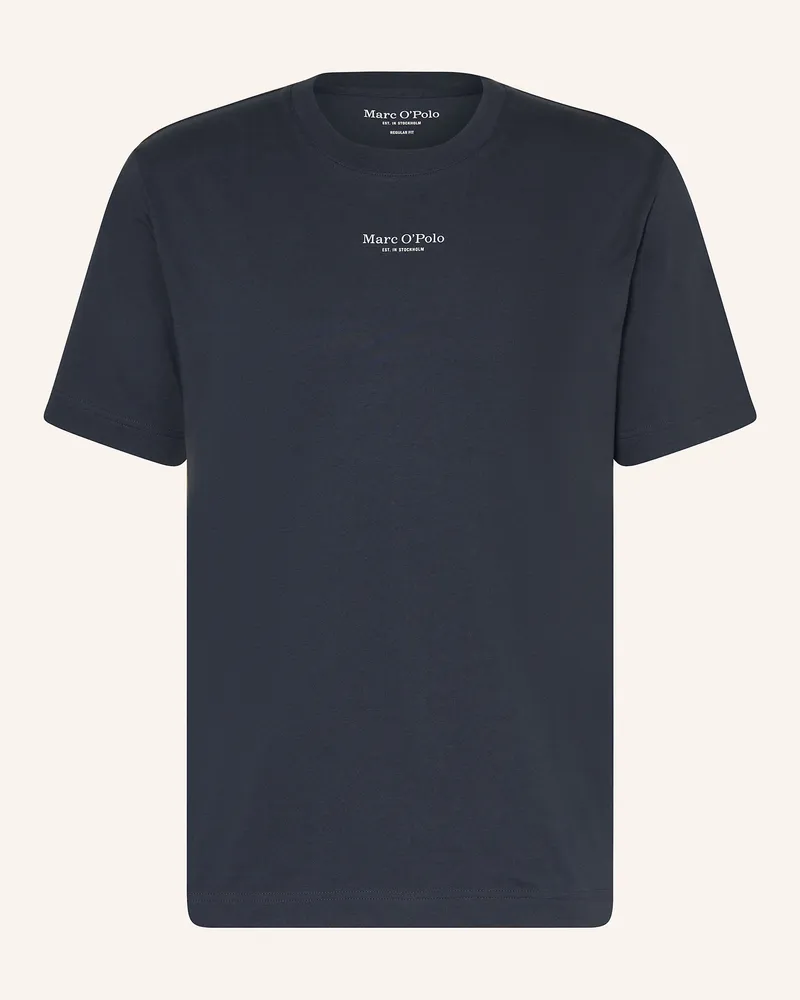 Marc O'Polo T-Shirt blau Dunkelblau