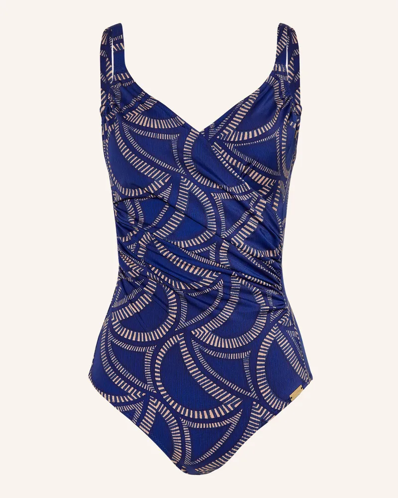 Charmline Shape-Badeanzug Tribal Flow blau Blau