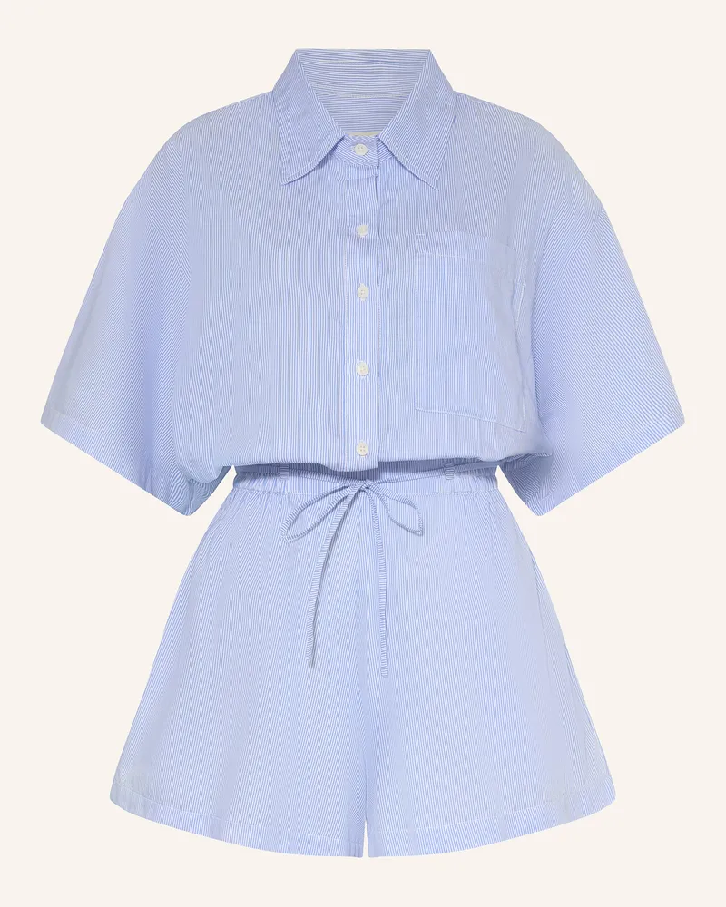 Faithfull The Brand Jumpsuit FAIA Blau