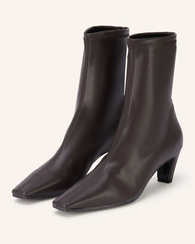 Mrs & HUGS Stiefeletten braun Dunkelbraun