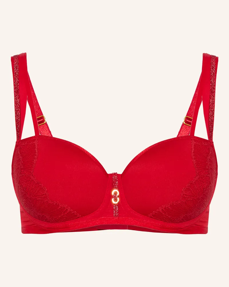 Triumph Schalen-Bh Moonlight Kiss Mit Glitzergarn rot Rot