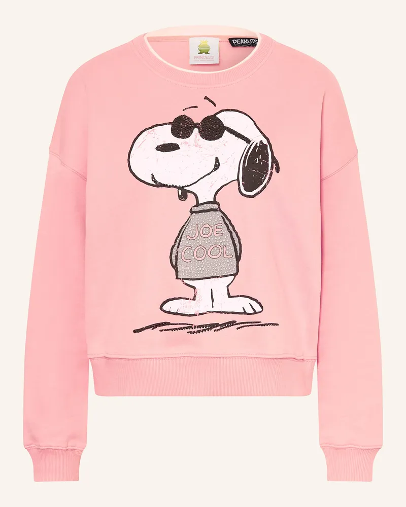 Princess goes Hollywood Sweatshirt Mit Schmucksteinen rosa Rosa