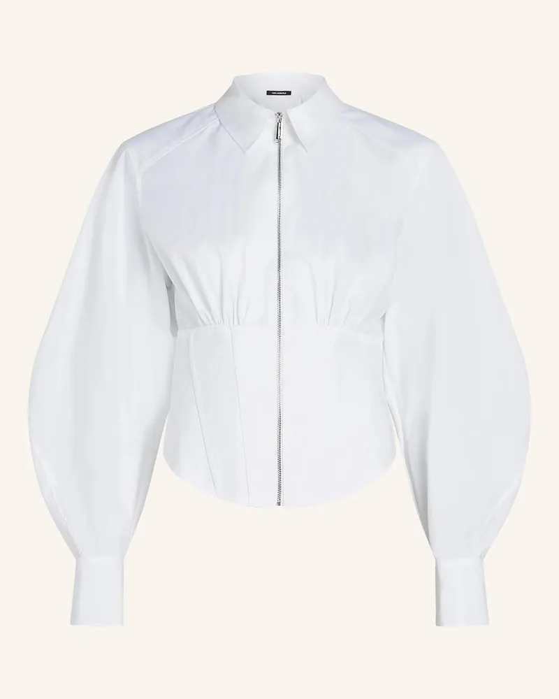 Karl Lagerfeld Bluse weiss Weiss