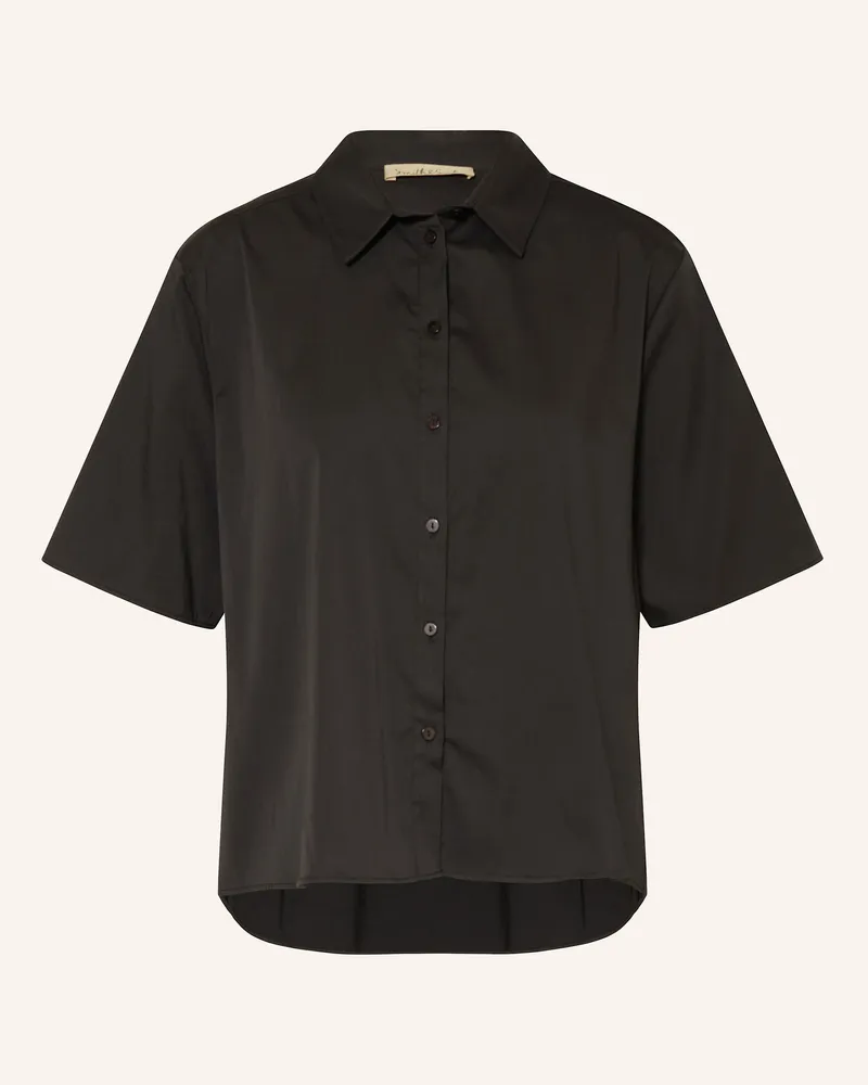 Smith & Soul Hemdbluse schwarz Schwarz