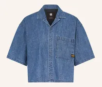 Cropped-Jeansbluse