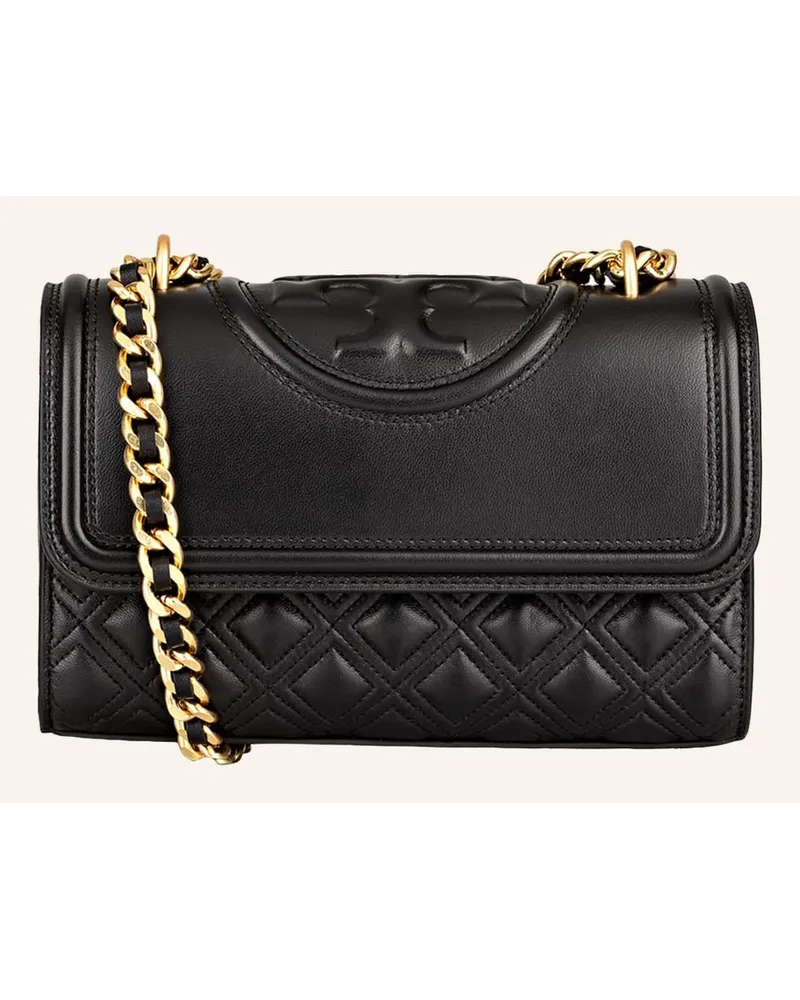 Tory Burch Umhängetasche FLEMING SMALL Schwarz