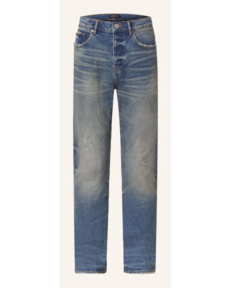 PURPLE BRAND Jeans P005 Slim Straight Fit Blau