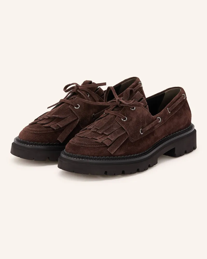 Kennel & Schmenger Bootsschuhe JACY Dunkelbraun