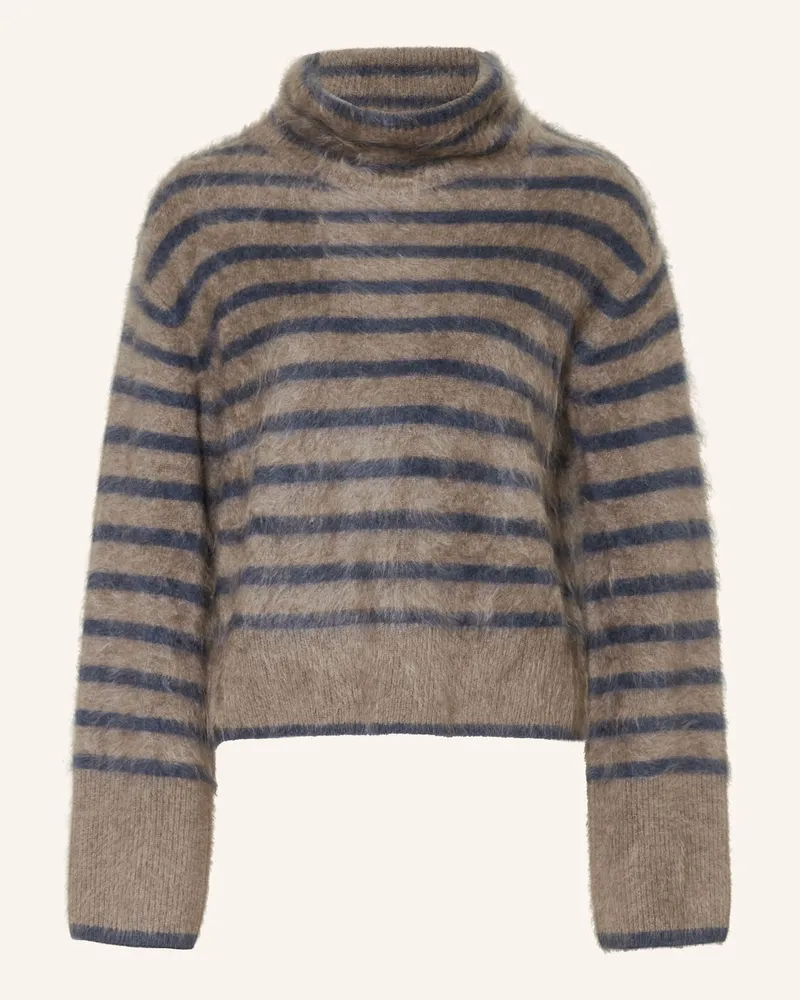 Lisa Yang Cashmere-Pullover FLOREN Taupe