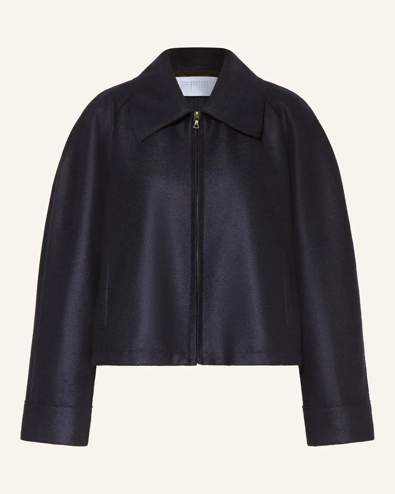 Harris Wharf London Jacke blau Dunkelblau
